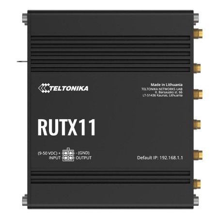 Teltonika Networks RUTX11 (EU) 4G LTE CAT6 ROUTER